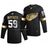 Maglia Hockey Golden Edition Detroit Red Wings Tyler Bertuzzi Limited Autentico 2020-21 Nero