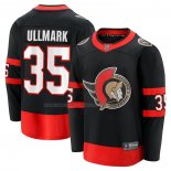 Maglia Hockey Ottawa Senators Linus Ullmark Home Premier Breakaway Nero