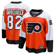 Maglia Hockey Philadelphia Flyers Ivan Fedotov Home Premier Breakaway Arancione