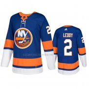 Maglia Hockey New York Islanders Nick Leddy Home Autentico Blu