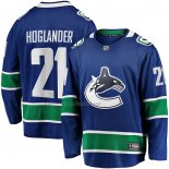 Maglia Hockey Vancouver Canucks Nils Hoglander Home Premier Breakaway Blu
