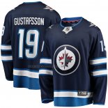 Maglia Hockey Winnipeg Jets David Gustafsson Home Premier Breakaway Blu