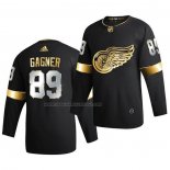 Maglia Hockey Golden Edition Detroit Red Wings Sam Gagner Limited Autentico 2020-21 Nero