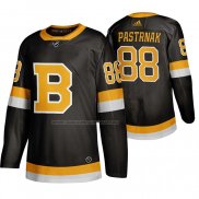 Maglia Hockey Boston Bruins David Pastrnak Tercera Nero