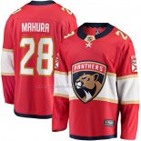 Maglia Hockey Florida Panthers Josh Mahura Premier Breakaway Rosso