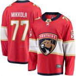 Maglia Hockey Florida Panthers Niko Mikkola Premier Breakaway Rosso