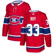 Maglia Hockey Montreal Canadiens Patrick Roy Home Autentico Rosso