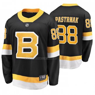 Maglia Hockey Boston Bruins David Pastrnak Alternato Premier Breakaway Nero