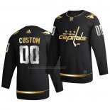 Maglia Hockey Golden Edition Washington Capitals Personalizzate Limited Autentico 2020-21 Nero