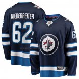 Maglia Hockey Winnipeg Jets Bambino Niederreiter Home Premier Breakaway Blu