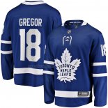 Maglia Hockey Toronto Maple Leafs Noah Gregor Home Premier Breakaway Blu