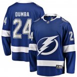 Maglia Hockey Tampa Bay Lightning Matt Dumba Home Premier Breakaway Blu