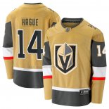 Maglia Hockey Vegas Golden Knights Nicolas Hague Home Premier Breakaway Or