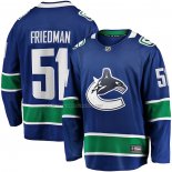 Maglia Hockey Vancouver Canucks Mark Friedman Home Premier Breakaway Blu