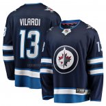 Maglia Hockey Winnipeg Jets Gabriel Vilardi Home Premier Breakaway Blu