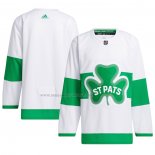 Maglia Hockey Toronto Maple Leafs St. Patricks Alternato Primegreen Autentico Bianco