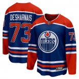 Maglia Hockey Edmonton Oilers Vincent Desharnais Home Premier Breakaway Blu
