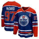 Maglia Hockey Edmonton Oilers Connor Mcdavid Home Breakaway Blu