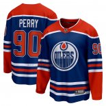 Maglia Hockey Edmonton Oilers Corey Perry Home Premier Breakaway Blu