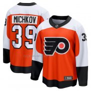 Maglia Hockey Philadelphia Flyers Matvei Michkov Home Premier Breakaway Arancione