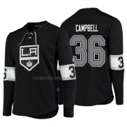 Maglia Hockey Los Angeles Kings Jack Campbell Platinum Nero